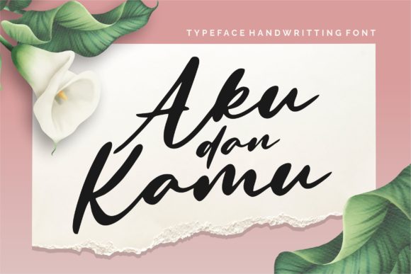 Aku Dan Kamu: A Dainty Script Font for Campaigns
