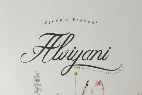 Alviyani: The Elegant Handwritten Typeface for Modern Campaigns