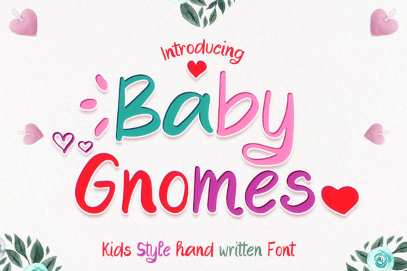 Baby Gnomes: A Playful Handwritten Font for Makers