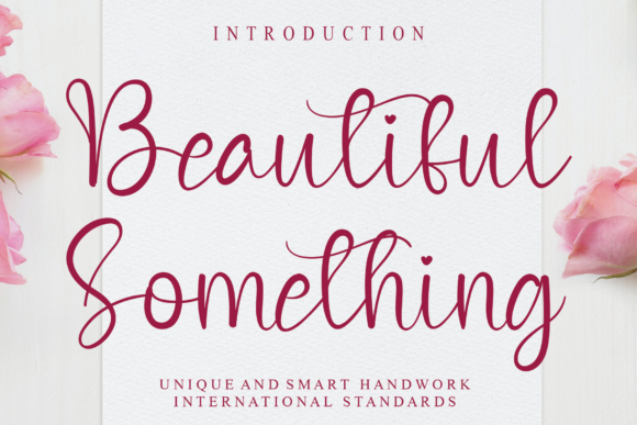 Beautiful Something Font for Elegant Branding