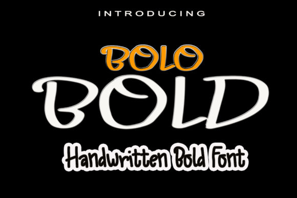 Bolo Bold Typeface for Modern Branding