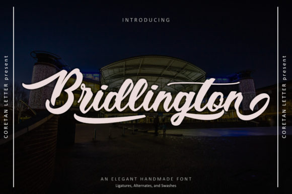 Bridlington Font: Bold Script for Digital Headlines