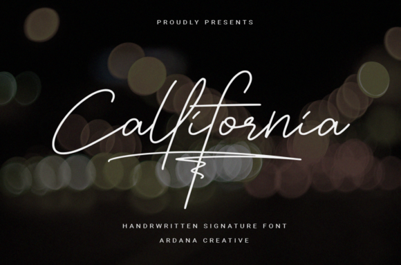 Callifornia: A Stylish Handwritten Font for Makers