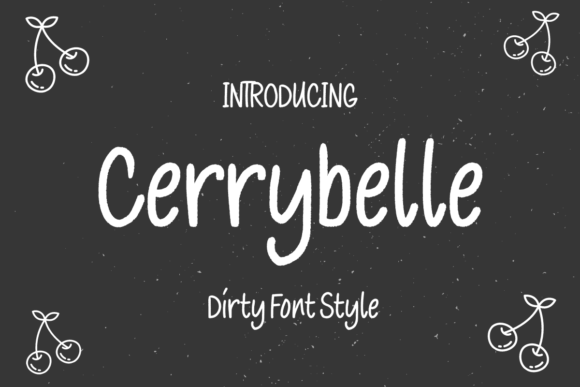 Cerrybelle: A Handwritten Font for Editorial Design