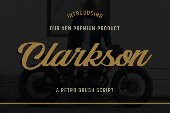 Clarkson Typeface for Modern Business Branding