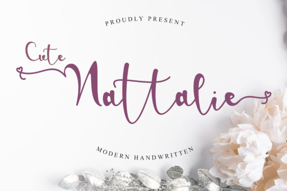 Cute Nattalie Typeface Review for Brand Designers