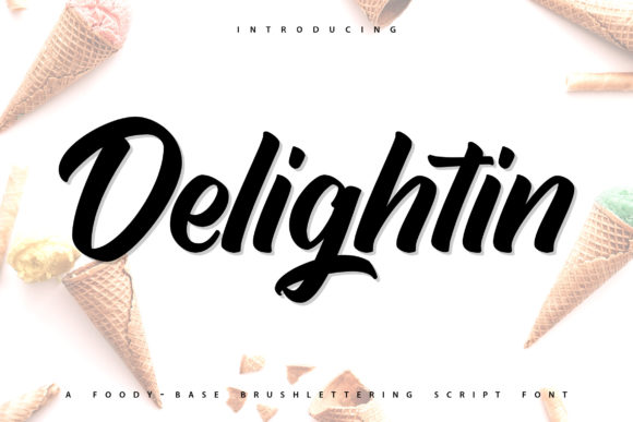 Delightin Font for Modern Web Design