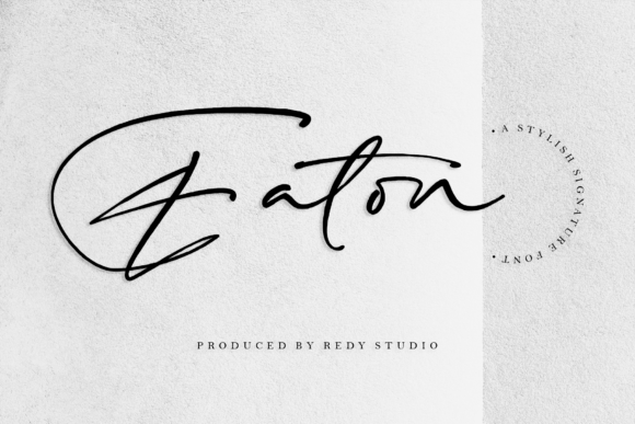 Eaton Typeface: A Modern Script for Editorial Design