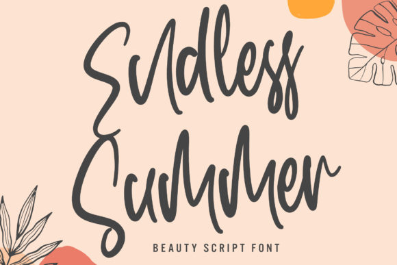 Endless Summer: A Handwritten Font for Branding