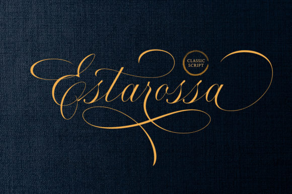 Estarossa Font Review: Elegant Script for Designers
