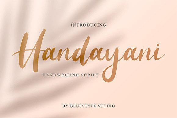 Handayani Font Review for Elegant Branding