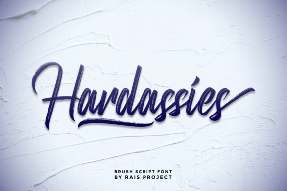 Hardassies: The Bold Script Font for Modern Brands