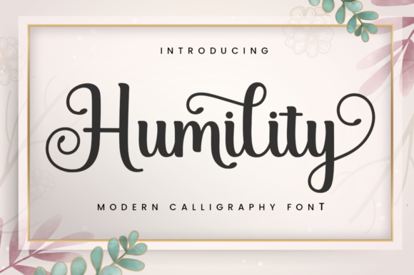 Humility: An Elegant Script Handwritten Font for Makers