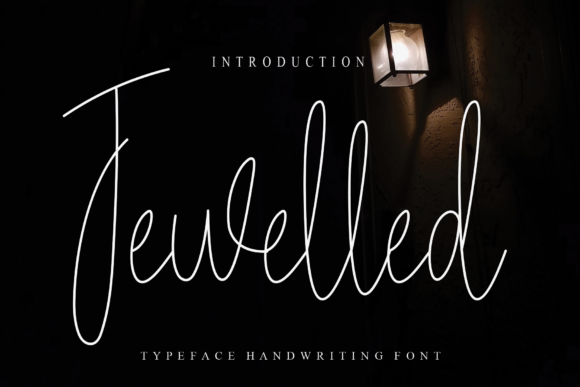 Jewelled Font: Elegant Script for Branding