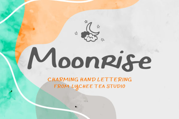 Moonrise: A Whimsical Handwritten Font for Makers