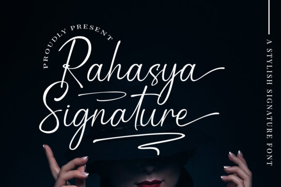 Rahasya Signature Font for Modern Web Design