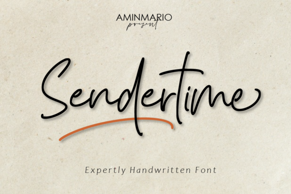 Sendertime Font Review: A Luxury Handwritten Script