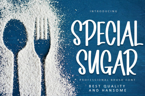 Special Sugar Font for Editorial Design