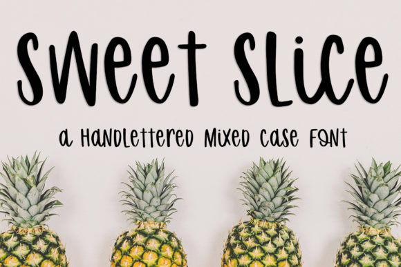 Sweet Slice: The Handwritten Font for Bold Branding