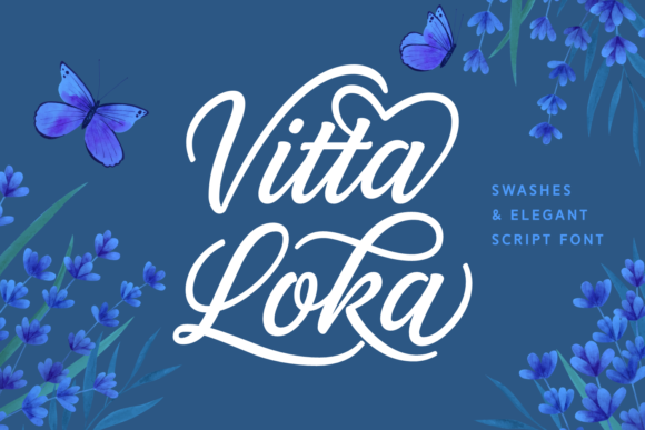 Vitta Loka: A Joyful Handwritten Typeface for Brands